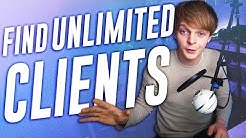 How To Find UNLIMITED Video Production CLIENTS (EASY)
