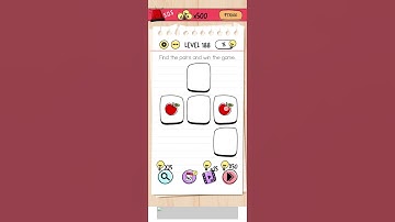 brain test 188 - find the pairs and win the game.