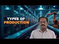 Types of Production by Mr. R Srinivas