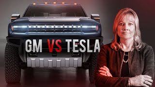 GM's "SECRET" Plan To Challenge Tesla | GMC Hummer EV VS Cybertruck