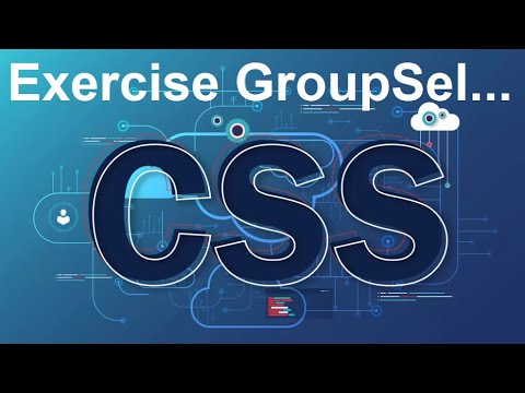 6- HTML CSS in Hindi : Group Selector Exercise | Group Selector in CSS | Grouping of ID, Class, Elem