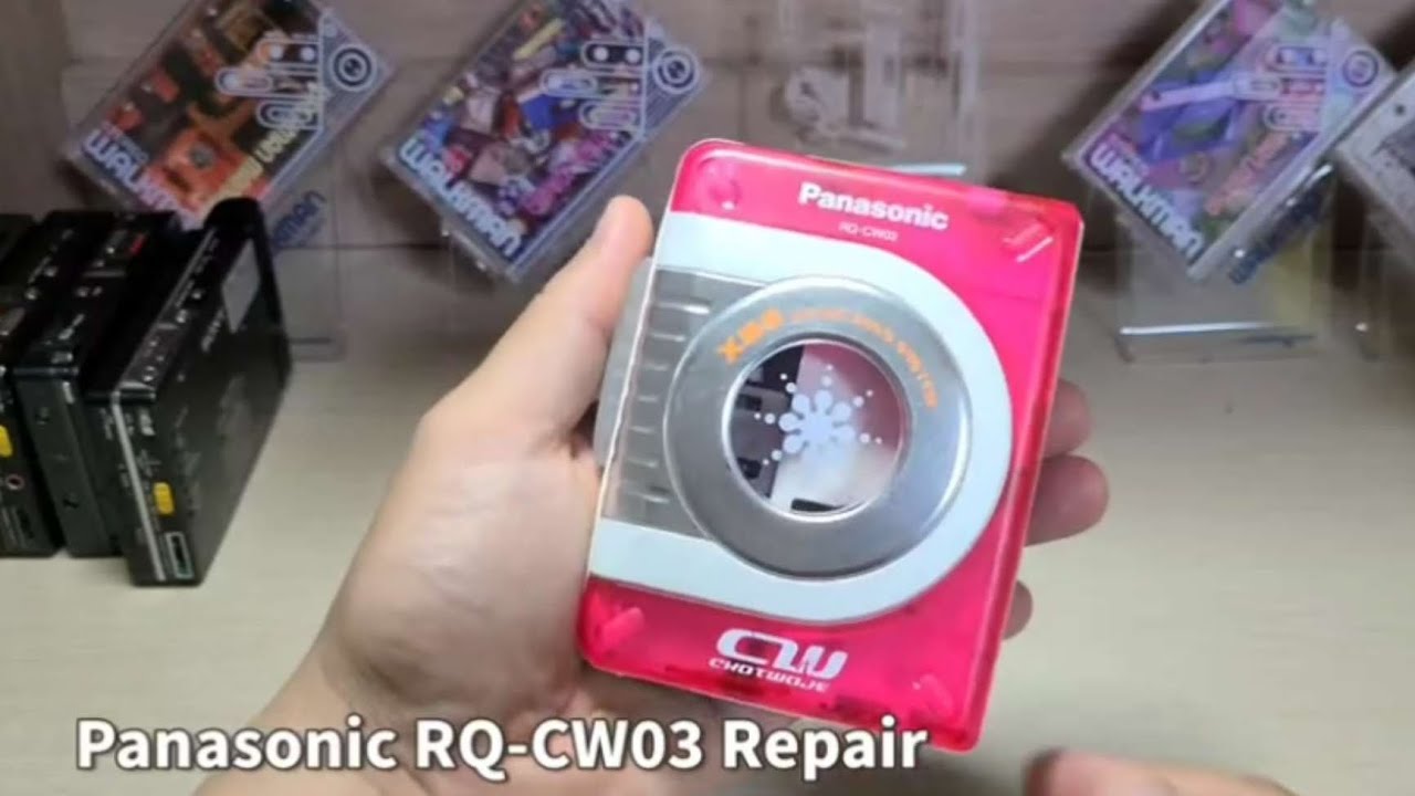 Panasonic RQ-CW03 Repair Cassette Player Walkman - YouTube
