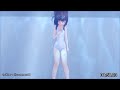 Girl Underwater Breath Hold