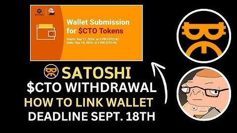 Withdraw your CTO token in Satoshi mining app.