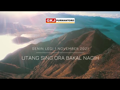 UTANG SING ORA BAKAL NAGIH || RENUNGAN PADINAN SENIN LEGI 1 NOVEMBER 2021