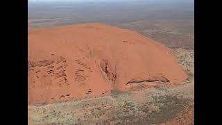 Helicopter flight at Uluru & Kata Tjuta in the year 2005