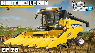 MAKING SUNFLOWER OIL | Farming Simulator 22 - Haut-Beyleron | Episode 76