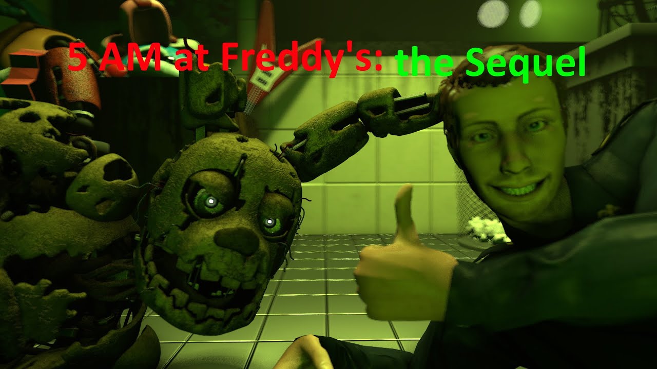 [FNAF/SFM] 5 AM at Freddy's The Sequel - YouTube