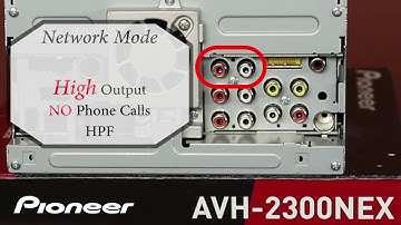How To - Understanding Standard Mode and Network Mode on Pioneer AVH-EX In Dash Receivers 2018