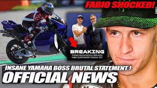 INSANE Yamaha Boss BRUTAL Statement to Fabio Quartararo, Toprak Will REPLACED Fabio Quartararo 2027