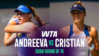 Download Lagu Mirra Andreeva vs. Jaqueline Cristian | 2026 Dubai Round of 16 | WTA Match Highlights MP3