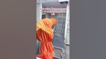 No #programming required, 1:1 #synchronous movement of the #spraying #robot#factory #automatic