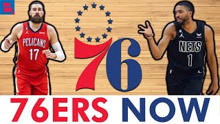 76ers Now: NEW Mikal Bridges Trade UPDATE + Sixers Signing Jonas Valanciunas? 76ers Rumors