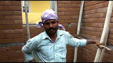 Masons first hand experience building with interlocking earth blocks