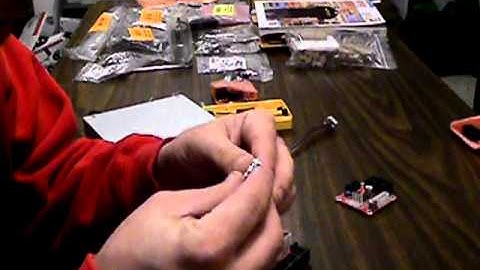 MakerBot Cupcake CNC -- Build part 5 - Testing Electronics