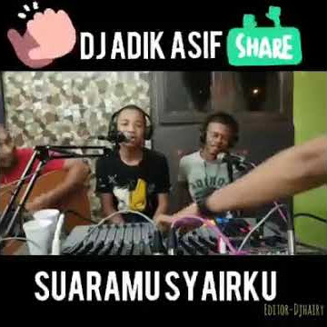 Asif nyanyi suaramu syairku