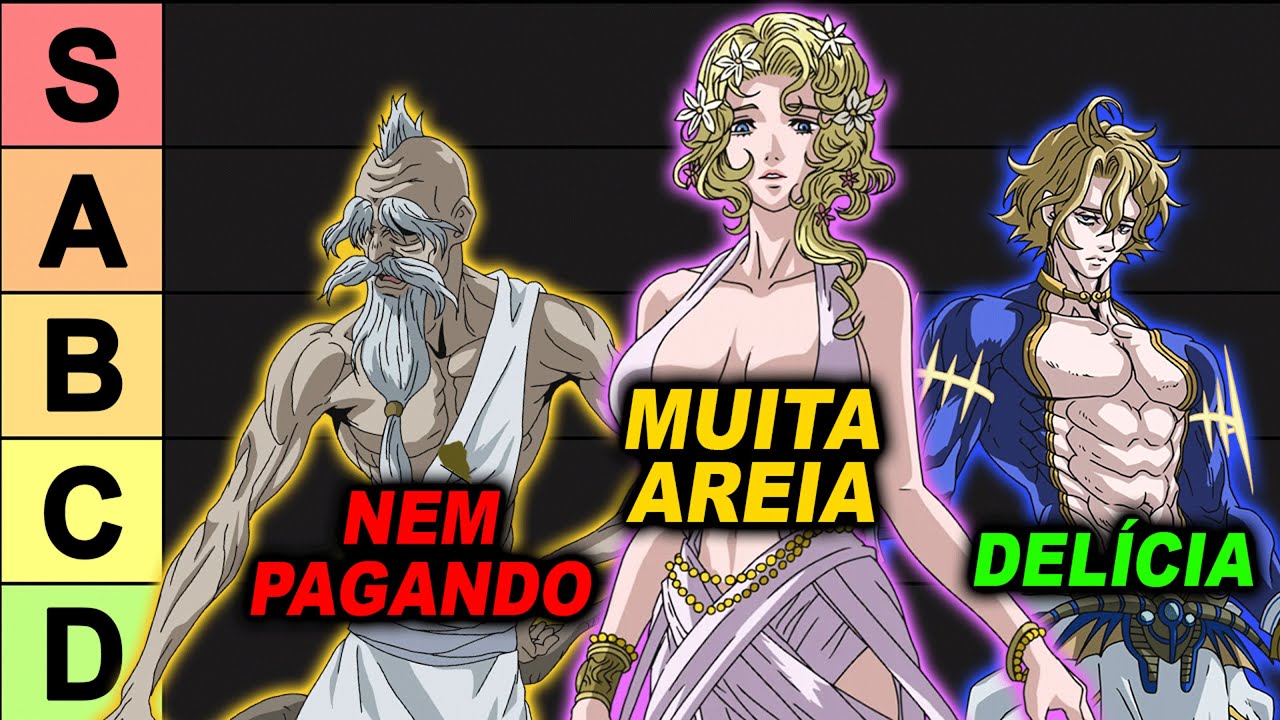 TIER LIST DOS MAIS DELICIOSOS DE SHUUMATSU NO VALKYRIE