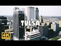 Tulsa oklahoma usa   4k drone footage