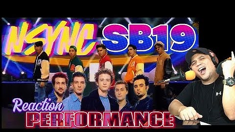 SB19 NSYNC MEDLEY Performance Reaction #nsync #sb19reactionvideo #ppop