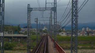 先頭展望　近鉄道明寺線　柏原－道明寺　普通