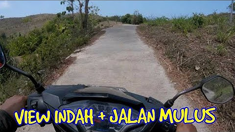 Perjalanan menuju Pantai Pangi - Blitar