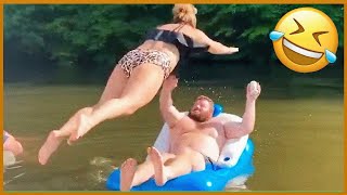Funny Videos Compilation 🤣 Pranks - Amazing Stunts - By.Funny Squirrel #28