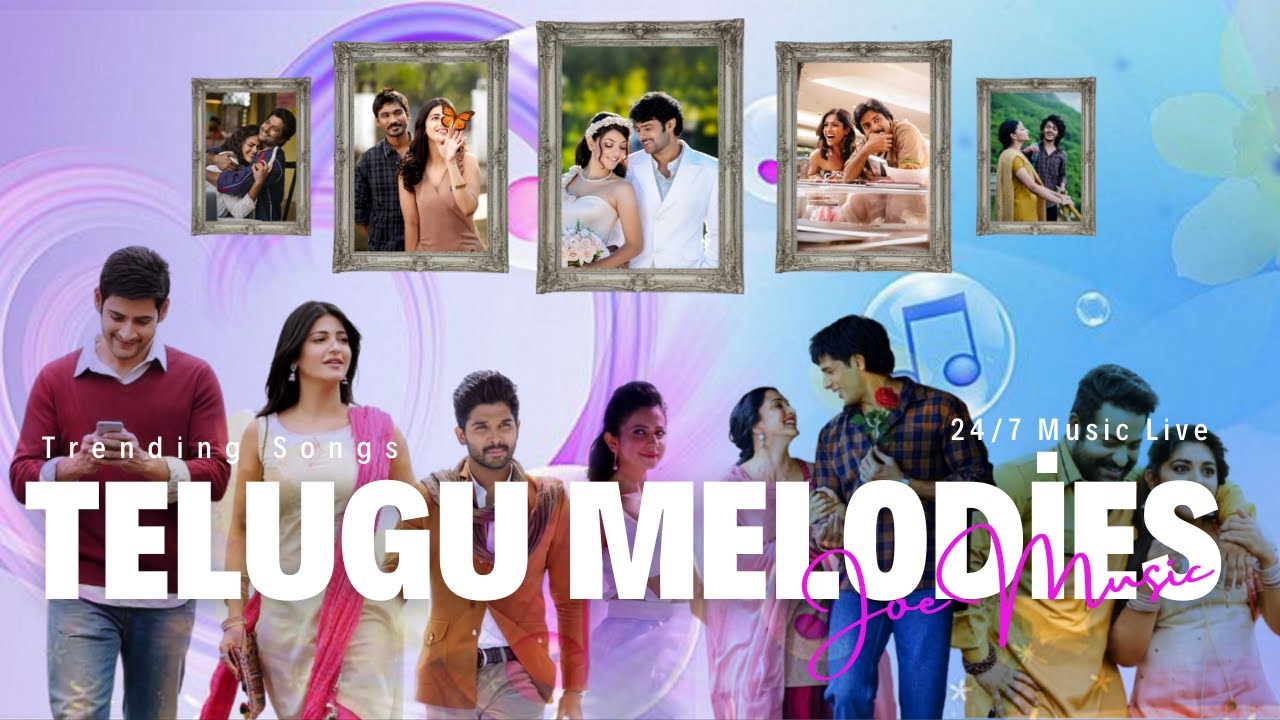 Telugu 24/7 Music Live 🎼💗 Joe Music 🎵 Trending Song's With Unlimited Entertainment 🥳👯‍♂️ #musiclive
