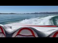 Nordic 26 Deck boat Merc 565 running Lake Havasu