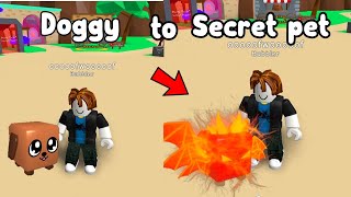 Starting Over As A Noob And Hatched A Secret Pet In Bubble Gum Simulator Roblox!