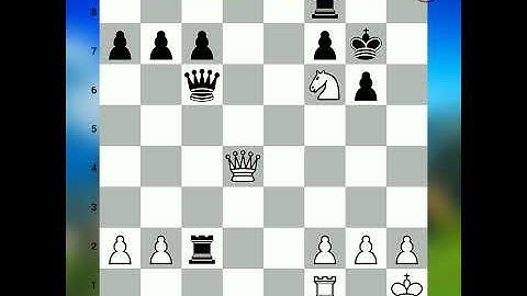 No.61 | White To Move (Mate In 2) | #chess_puzzle_lvl_1 | #chess | #shorts