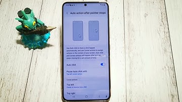 SAMSUNG GALAXY S22: How to turn off auto action after pointer stops function | Quick Guide