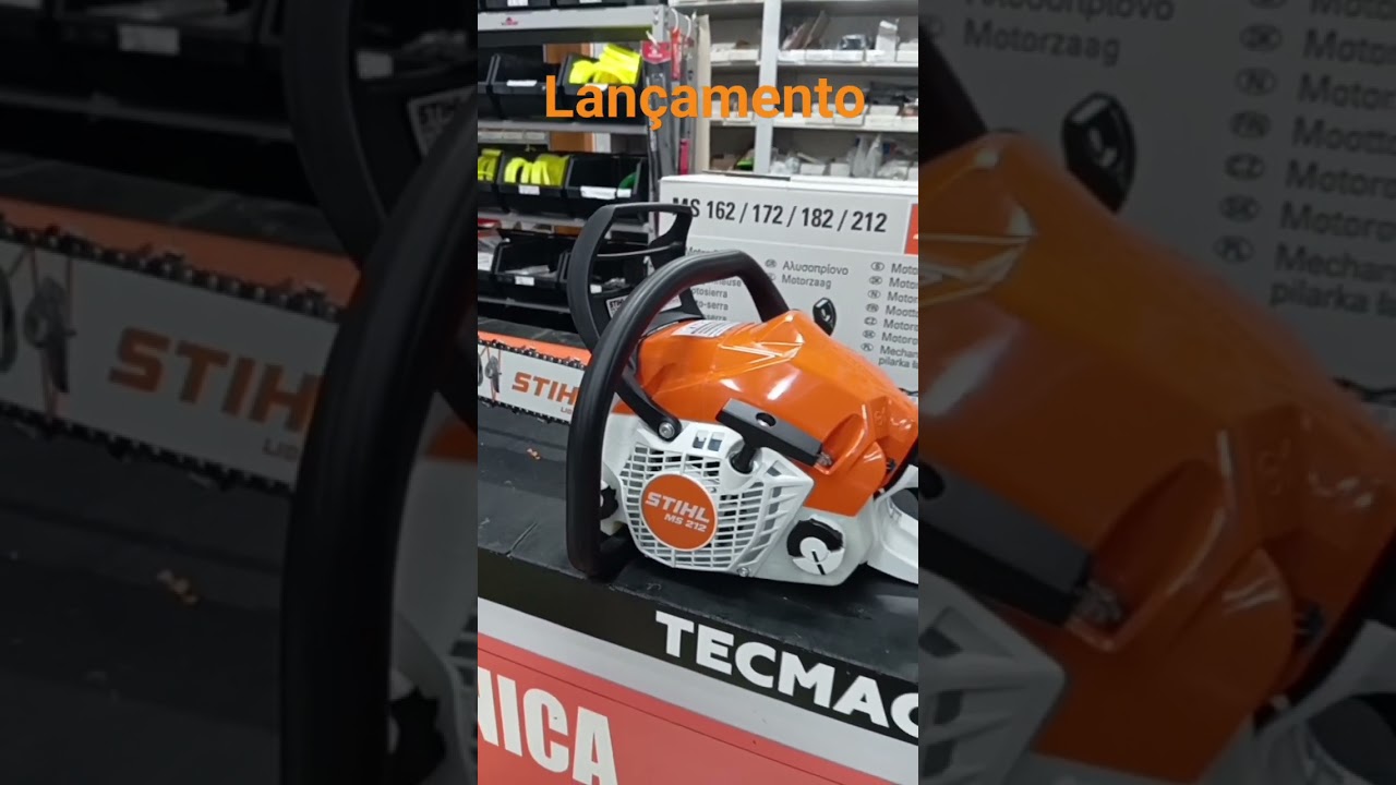 Motosserra Stihl MS 212 | LANÇAMENTO #stihl #chainsaw #MS212 #motosserra