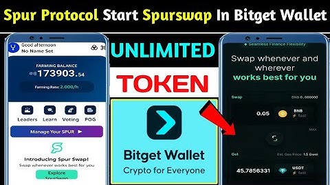 ✨Spur Protocol Now You Can Spurswap Directly From The Bitget Wallet | Spur Protocol New Updates