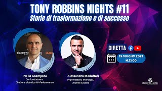 Tony Robbins Night #11 Storie di trasformazione e di successo