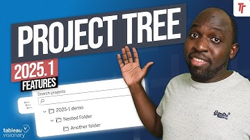 New Project Tree in Tableau Server & Tableau Cloud | Tableau 2025.1 Feature