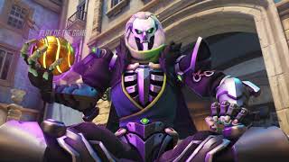 Hollow Purple in the backline//Overwatch 2 POTG Resimi