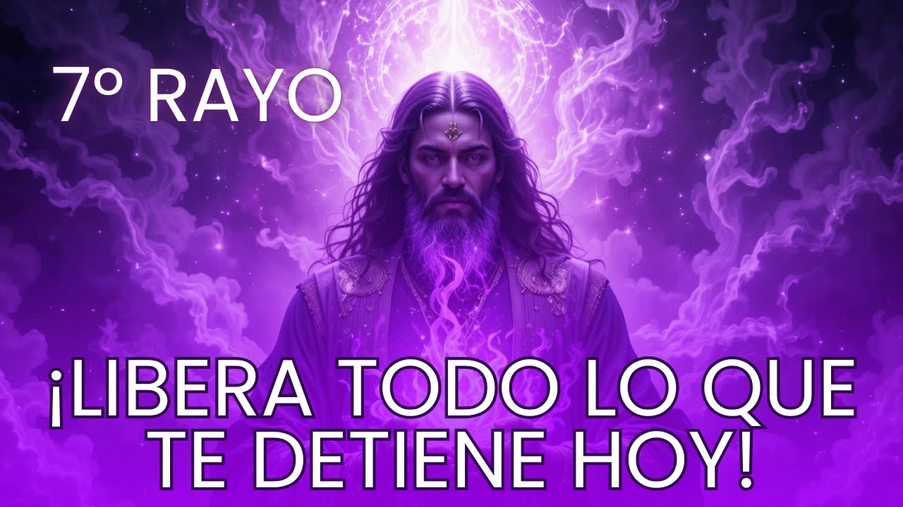 ¡TRANSMUTA TODO AHORA! LA LLAMA VIOLETA DE SAINT GERMAIN LIBERA TU KARMA Y RECONSTRUYE TU VIDA HOY