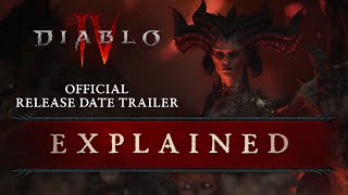 Diablo IV | Official Release Date Trailer Breakdown