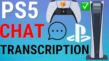 How To Enable Chat Transcription on PS5