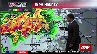 First Alert Forecast: Strong storms possible tonight