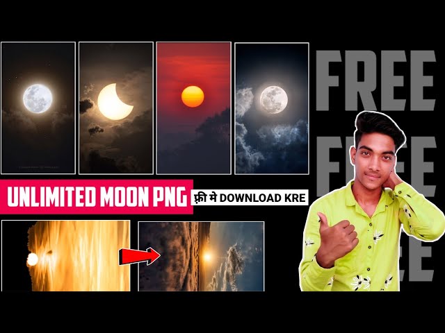 Moon Png Kaise Download Kre