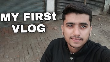 My First Vlog ||