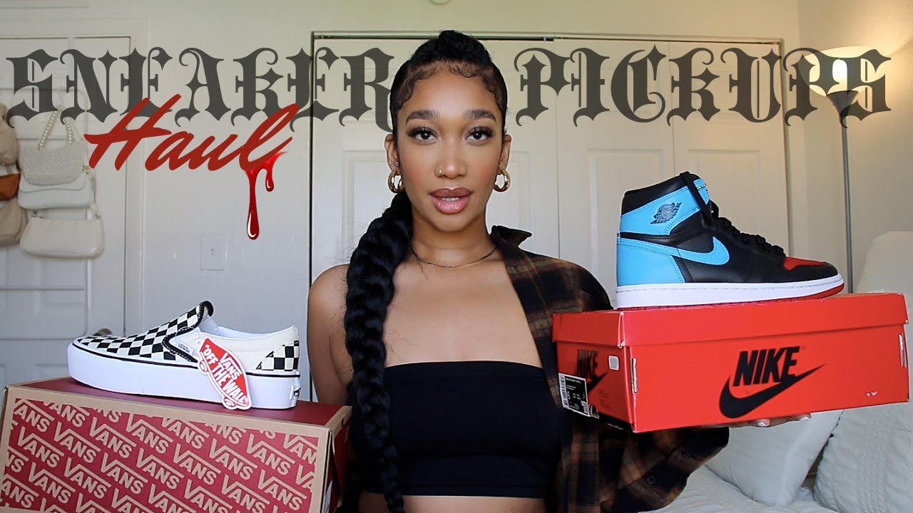 SNEAKER PICKUP HAUL 2020 | Nike, Windsor Smith & More ! | TASHAY SIRJUE ...