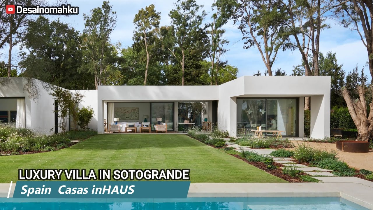 Luxury villa in Sotogrande Indulge in Modern Mediterranean Opulence Touring a 290 m² Luxury Villa