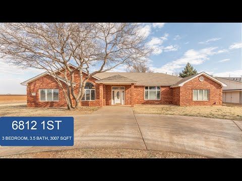6812 1st St, Lubbock, TX home video tour