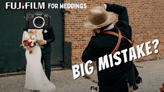 You CAN'T shoot weddings with Fujifilm!