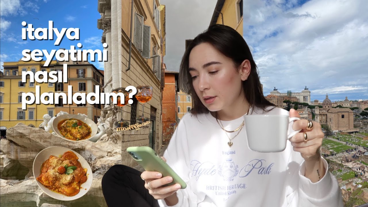 KAÇ LİRA HARCADIM? Vize İşlemleri, İtalya Seyahat Planı, Otel Rezervasyonu, Ucuza Bilet Soru&Cevap ✨