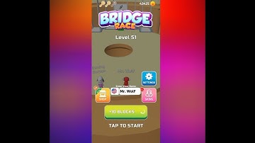 Bridge Race  Gameplay Walkthrough Part 4 Levels 51-70 (Android,iOS)