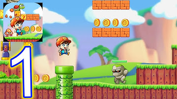 Super Matteo Adventure - Gameplay Walkthrough Part 1 (iOS, Android)