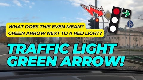 How to Use the Green Arrow Traffic Sign in Germany